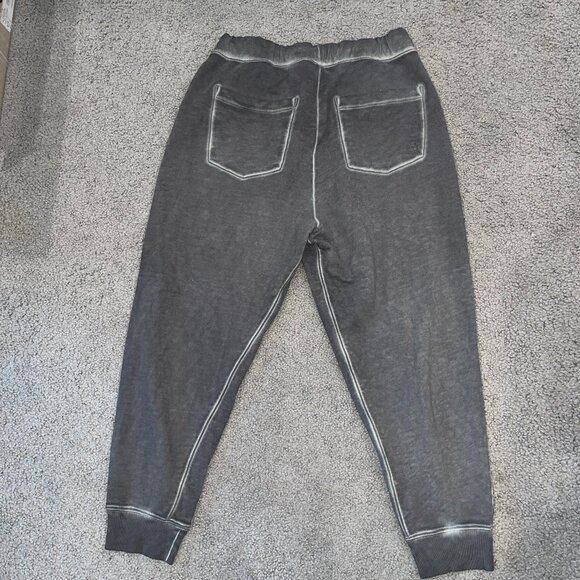 VERONICA BEARD PRESLEE SWEATPANT JOGGER 100% PIMA COTTON in CHARCOAL - EUC - L - Picture 5 of 13